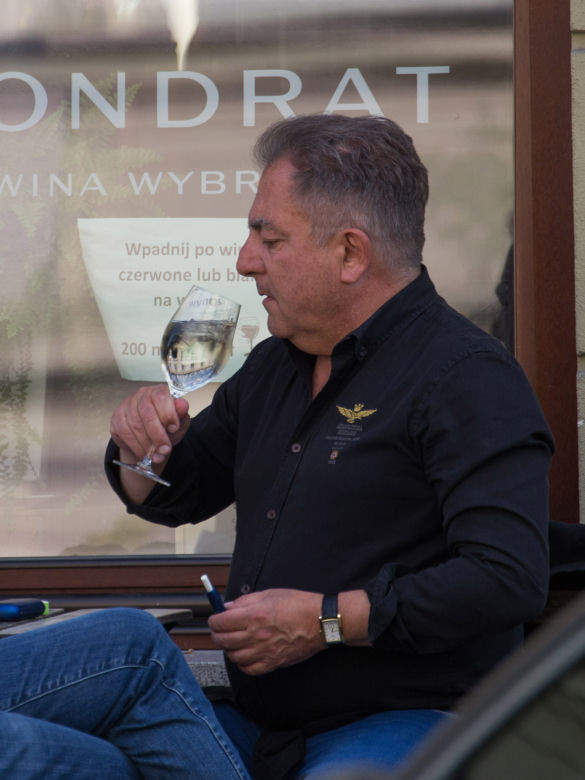 Robert Makłowicz. Wpadł na wino do Kondrata