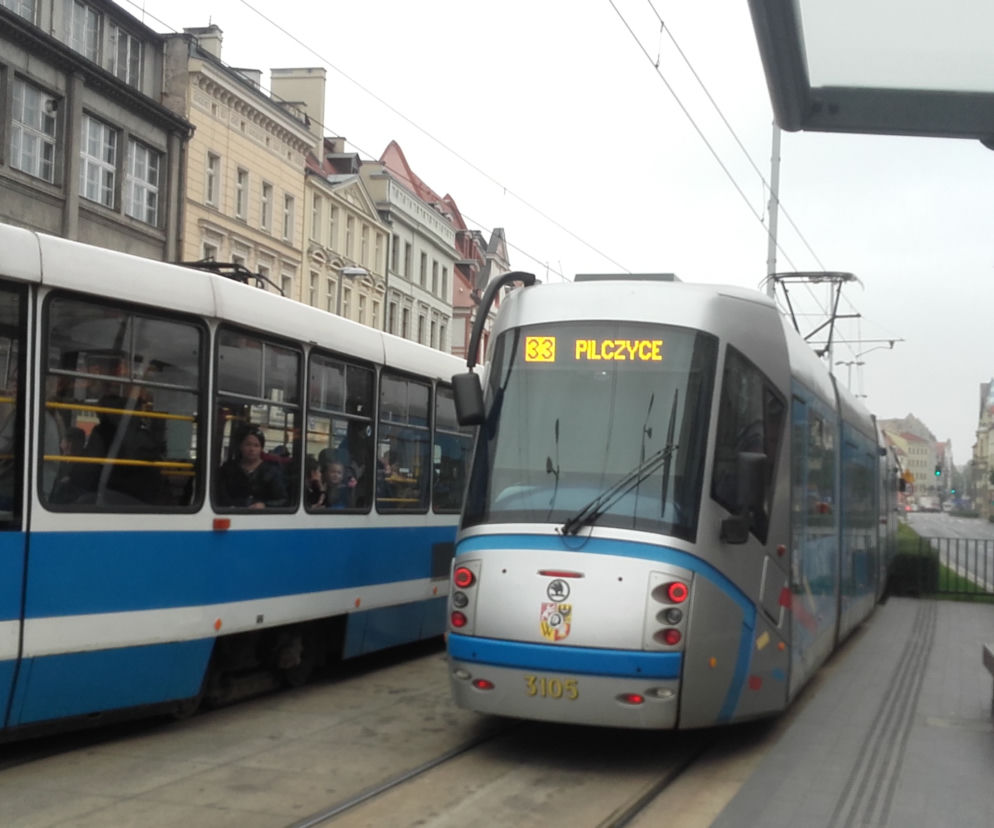 W godzinach szczytu tylko część tramwajów linii 33 będzie jeździła na Sępolno