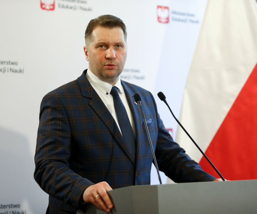 Konferencja ministra edukacji