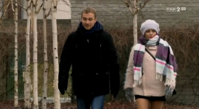 M jak miłość odc. 1141. Wojtek (Mateusz Janicki), Magda (Anna Mucha)