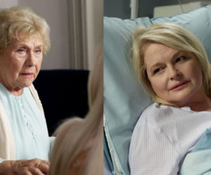 M jak miłość. Marta (Dominika Ostałowska), Barbara (Teresa Lipowska)