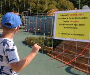 Dzieci zepsuły nam plac zabaw