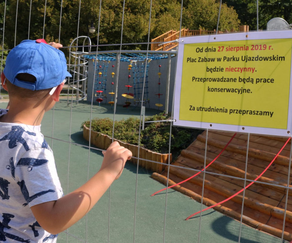 Dzieci zepsuły nam plac zabaw