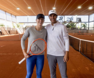 Iga Świątek i Rafael Nadal