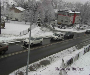 Gigantyczne korki i trudne warunki na zakopiance