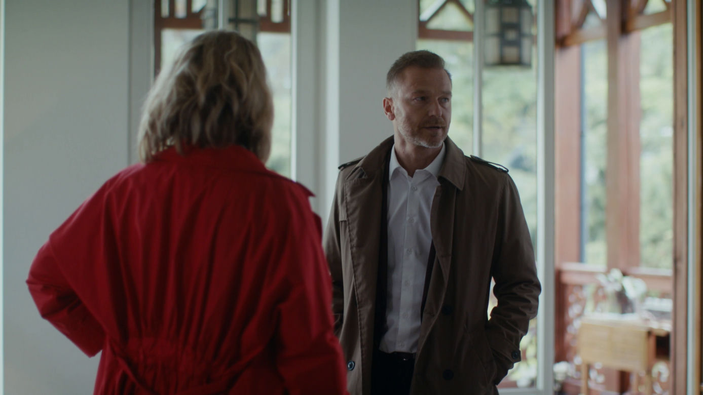 Komisarz Mama 2 odc. 2. Maria Matejko (Paulina Chruściel), Andrzej (Krystian Wieczorek)