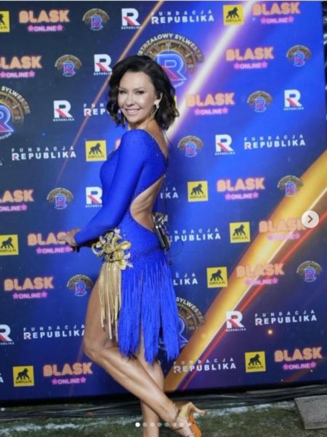 Anna Popek na Wystrzałowym Sylwestrze TV Republika