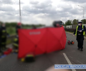 Tragiczny wypadek na ul. Nowaka-Jeziorańskiego we Wrocławiu