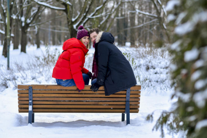 Magdalena Waligórska-Lisiecka na romantycznych ujęciach z mężem. Miłość aż bije po oczach