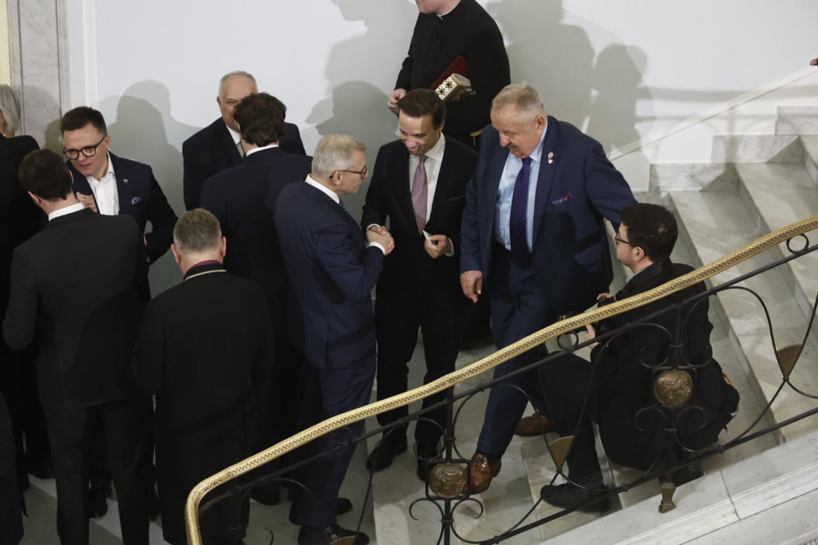 Połamali się opłatkiem w Sejmie