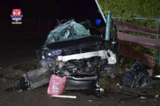 Tragiczny wypadek w Sieprawiu. 21-latek zginął na miejscu. W szpitalu zmarła 17-latka