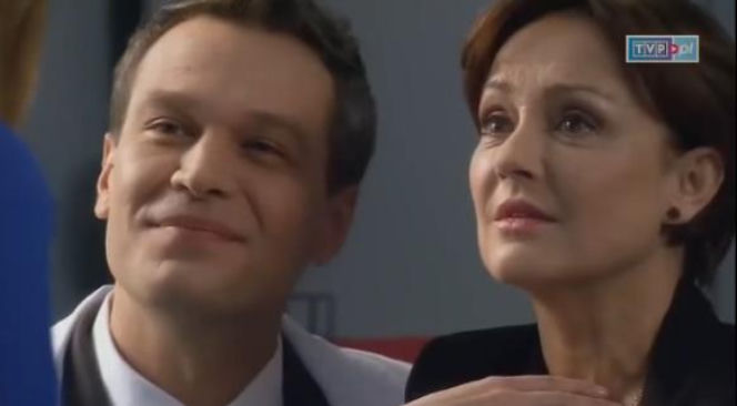 NA DOBRE i NA ZŁE odc. 525. Wanda Consalida (Barbara Lauks), Andrzej Falkowicz (Michał Żebrowski)