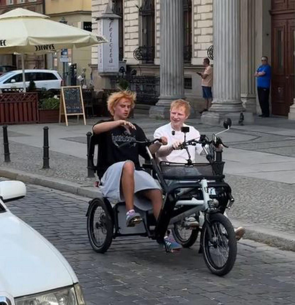 Ed Sheeran przyłapany we Wrocławiu