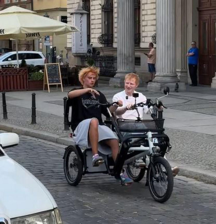 Ed Sheeran przyłapany we Wrocławiu