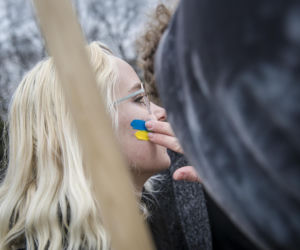 Warszawa w pierwszych dniach po rosyjskiej inwazji na Ukrainę