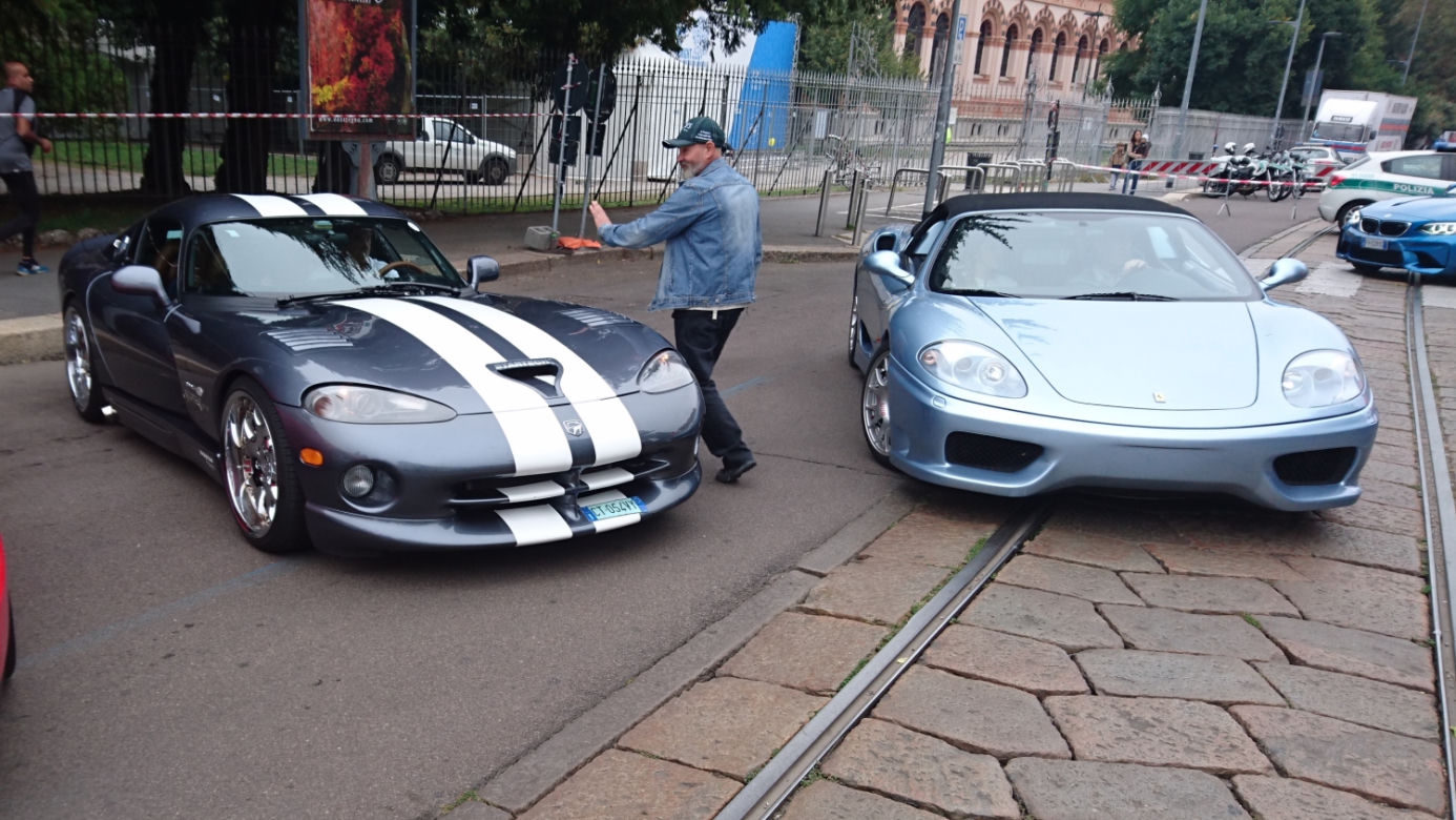Zlot miłośników Ferrari w Mediolanie - Raduno Internazionale Ferrari 2017