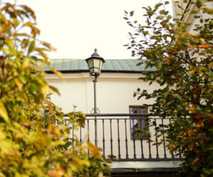 Dziedziniec muzeum im. Jacka Malczewskiego