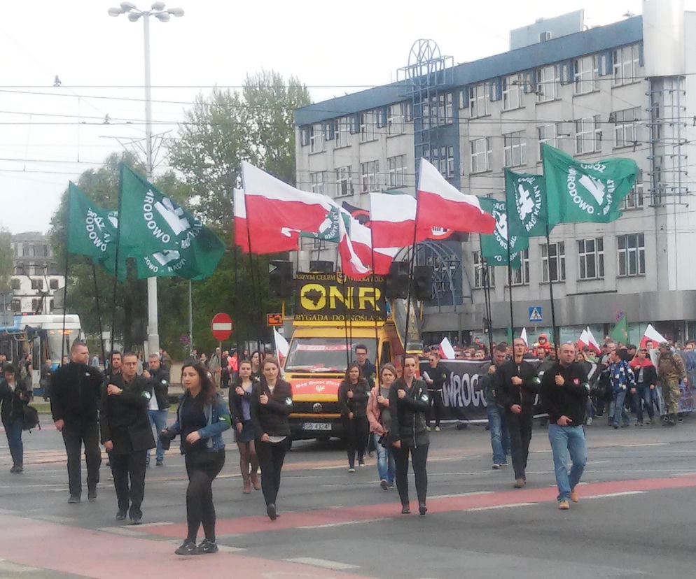 Jedna z demonstracji ONR