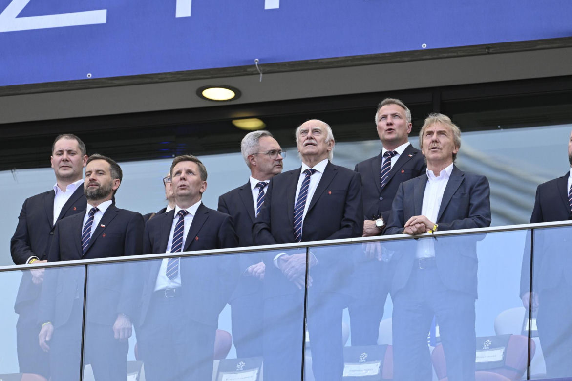 Puchar Polski pomiędzy Górnikiem Zabrze i Rakowem Częstochowa na PGE Narodowym w Warszawie