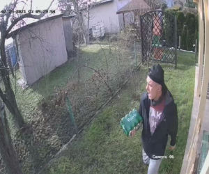 Gliwice: Okradł altankę działkową. Został nagrany jak ucieka z czteropakiem piwa. Rozpoznajesz go? [ZDJĘCIA]