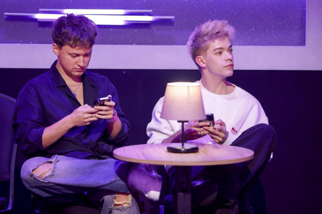 Kuba Szmajkowski na planie "Tańca z gwiazdami"