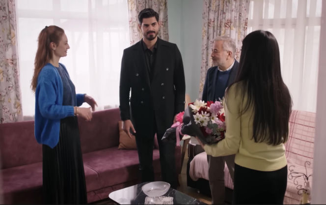 Panna Młoda, odcinek 55. Hancer, Cihan, Derya, Ertugrul