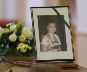 Pogrzeb ofiar zawalonej kamienicy w Świebodzicach 