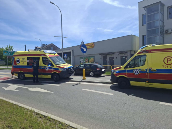 Wypadek na Hutniczej w Starachowicach. Są poszkodowani