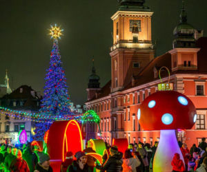 Świąteczna iluminacja 2025/2026 w Warszawie