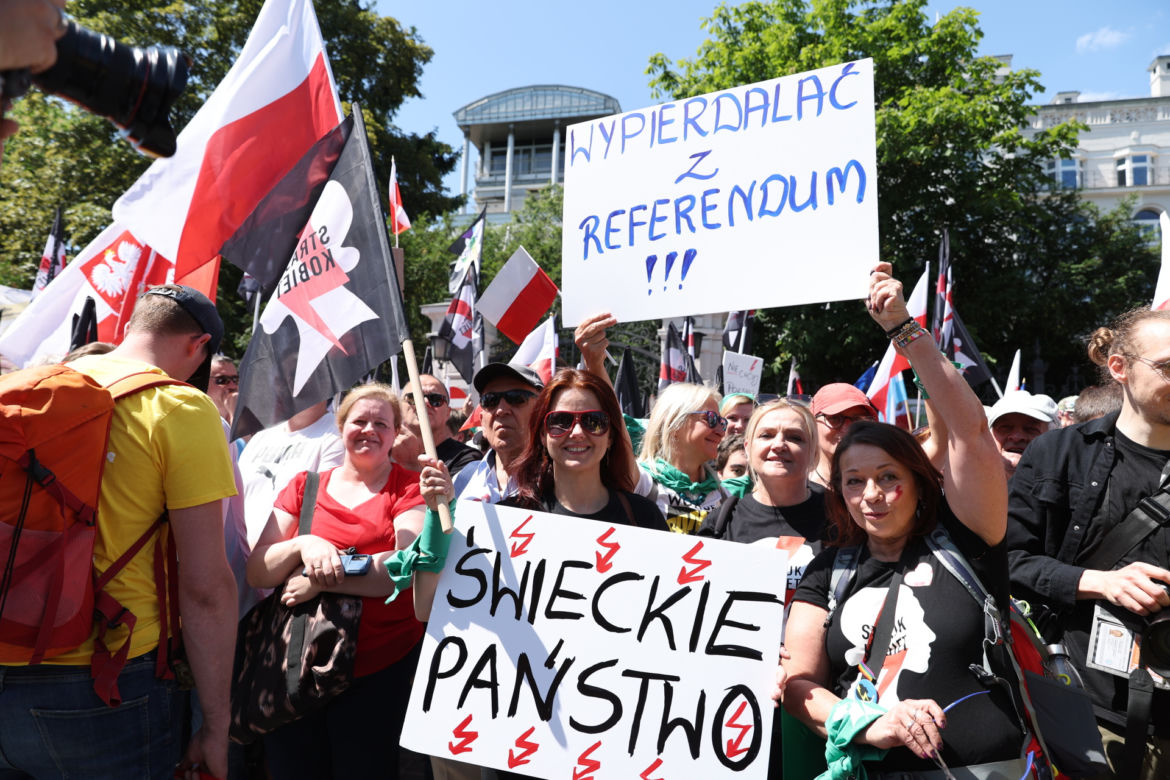 Marsz 4 czerwca. Tłumy w Warszawie