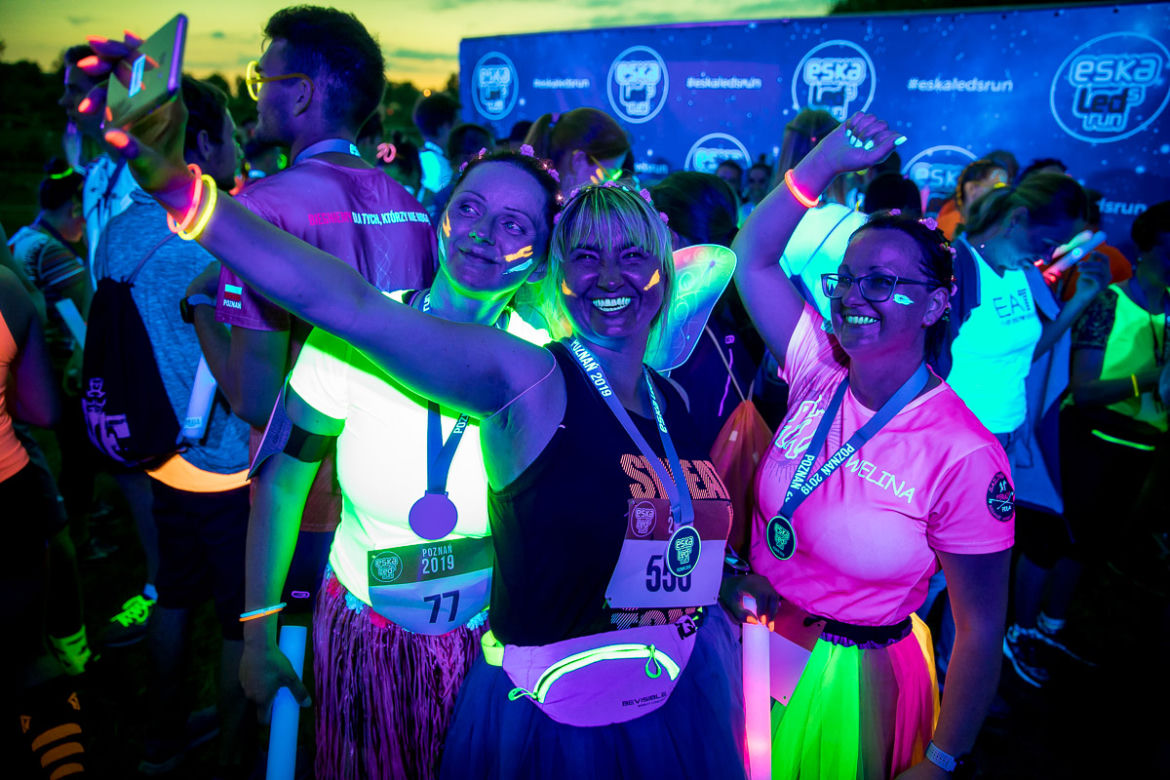 ESKA LEDs RUN  - zdjęcia z biegu innego niż wszystkie