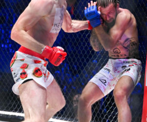 XTB KSW 121. Potężny cios w krocze, trybuny zamarły!