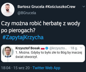 Hasztag #zapytajBosaka bije rekordy popularności w sieci. Zobaczcie najlepsze MEMY!  [GALERIA]