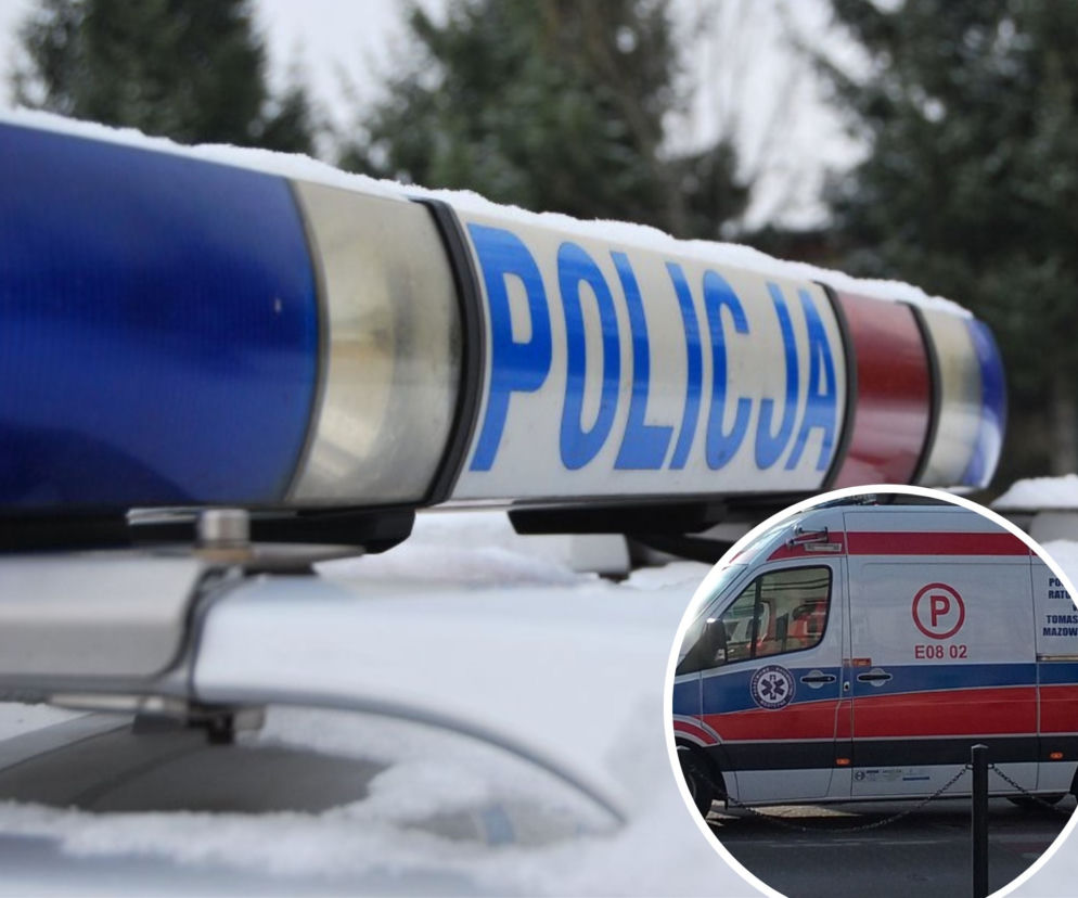 Karambol  w Tarnobrzegu. Dwóch policjantów trafiło do szpitala! To efekt zderzenia trzech aut  