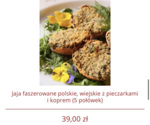 Magda Gessler sprzedaje jajka po 17zł