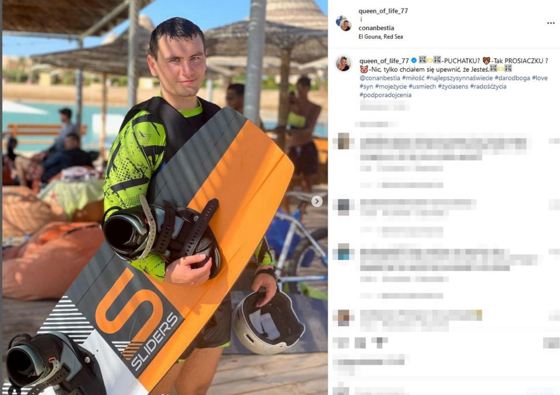 Kaźmierska i jej rodzina są dla siebie wsparciem