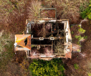 Opuszczona willa w Konstancinie