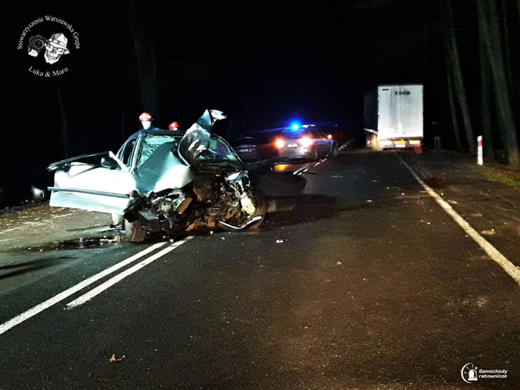 Wypadek pod Warszawą
