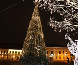 Kielce iluminacje świąteczne 2020