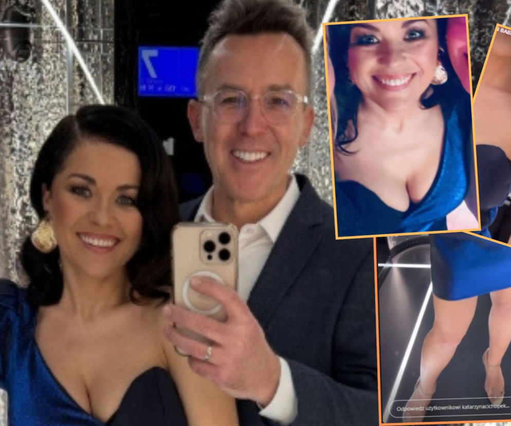 Cichopek zagrała va banque i skradła całe show. Na zbliżeniach pokazała każdy detal - nie tylko kreacji. A zazdrosne wiedźmy niech patrzą