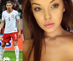 Jan Bednarek i jego piękna żona Julia. Oto zjawiskowa muza obrońcy reprezentacji Polski [ZDJĘCIA]