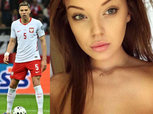 Jan Bednarek i jego piękna żona Julia. Oto zjawiskowa muza obrońcy reprezentacji Polski [ZDJĘCIA]