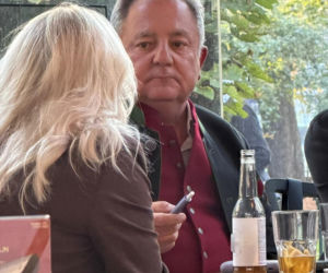 Sikorski i Makłowicz w krakowskim Bunkier Café