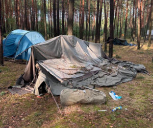 Alarm w Wielkopolsce! Nawałnice uderzyły, strażacy ewakuowali harcerzy [ZDJĘCIA]