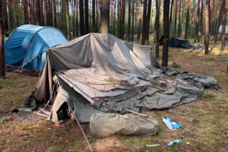Alarm w Wielkopolsce! Nawałnice uderzyły, strażacy ewakuowali harcerzy [ZDJĘCIA]