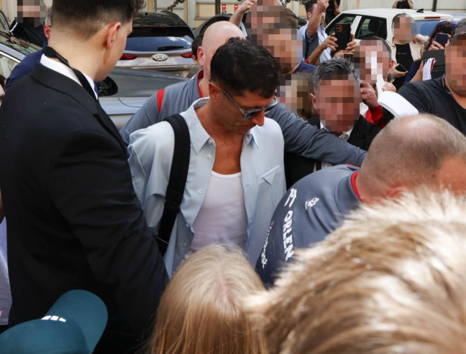Robert Lewandowski na zgrupowaniu kadry we Wrocławiu