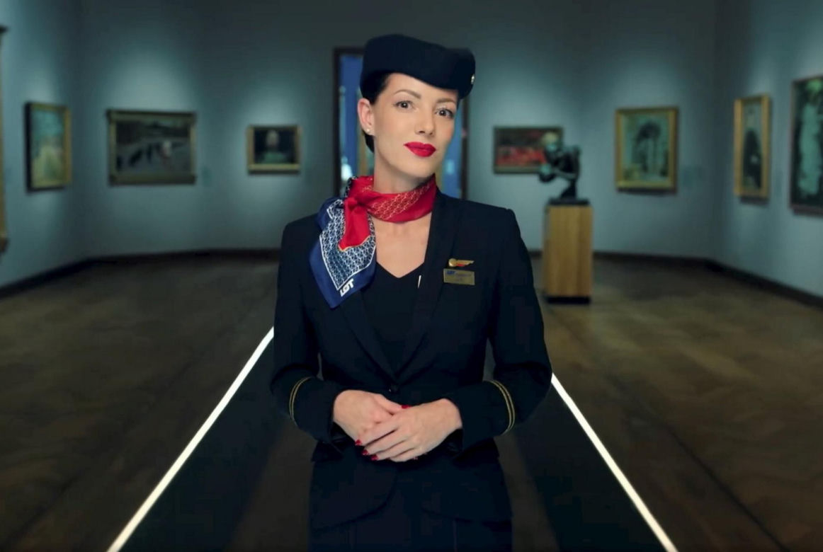 Niecodzienna współpraca LOT i Muzeum Narodowego 