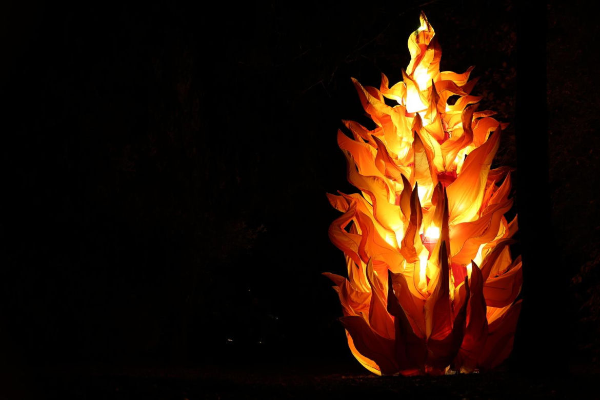 Park iluminacji 2023 w Lublinie