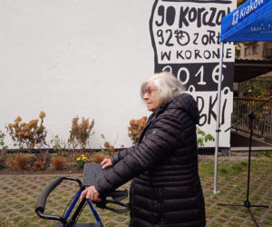 Nowy mural w Krakowie na cześć Andrzeja Wajdy. Żona reżysera nie kryje zachwytu