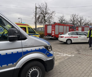 Kierowca dostał zawału i rozbił się samochodem